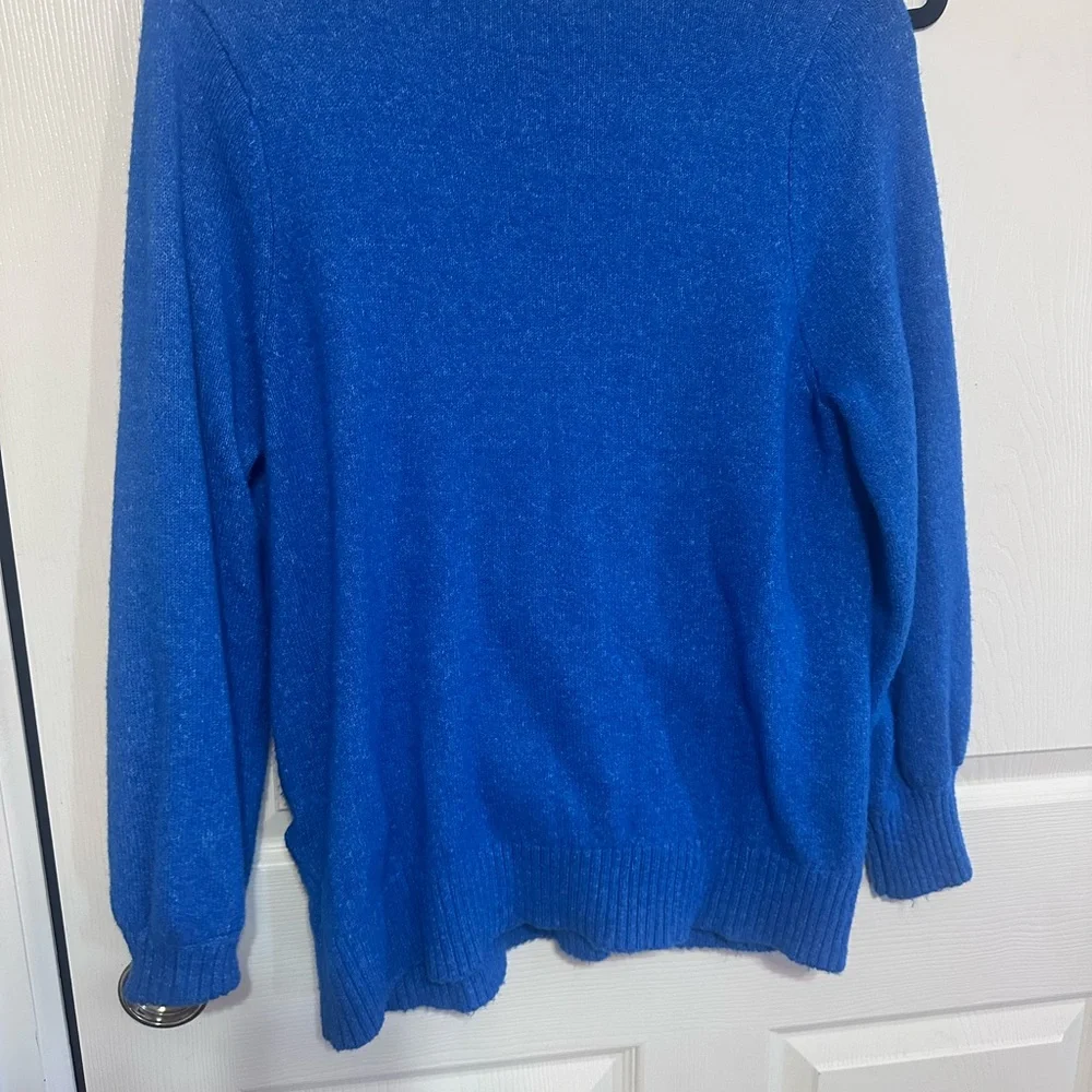 Torrid V-Neck Blue Sweater - Picture 3 of 4